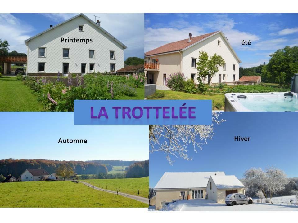 Chambres Et Table D'Hotes La Trottelee Bellefontaine  Exterior photo
